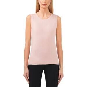 Halogen Blush Tank Top with Keyhole Back Size XS NWOT